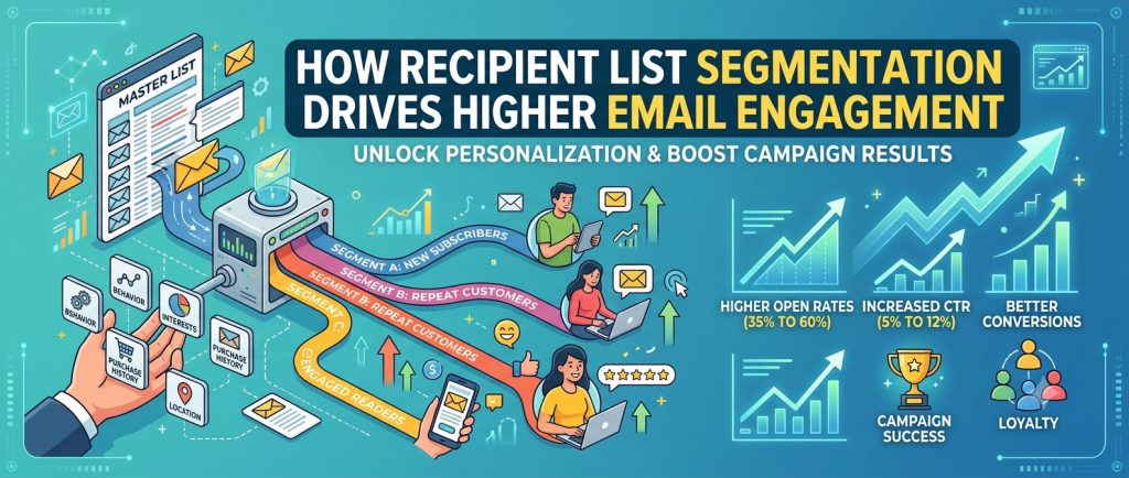 How Recipient List Segmentation Drives Higher Email Engagement